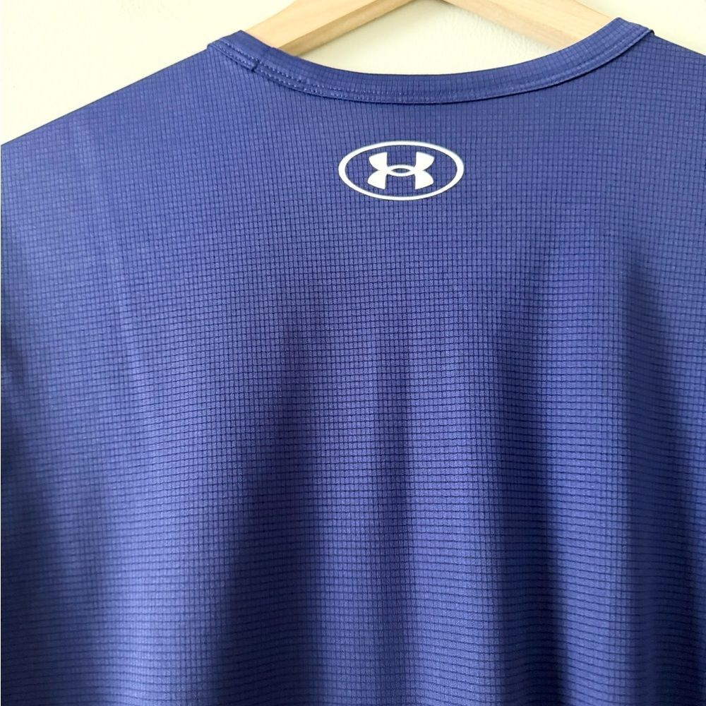 Under Armour Short Sleeve Performance Tee Coolswitch in Royal Blue - Size M - Picture 5 of 7